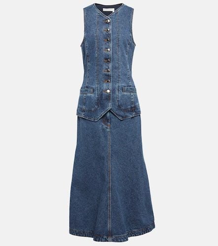 ChloÃ© Denim midi dress - Chloe - Modalova