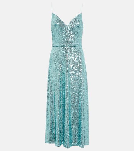 Sequined midi dress - Monique Lhuillier - Modalova