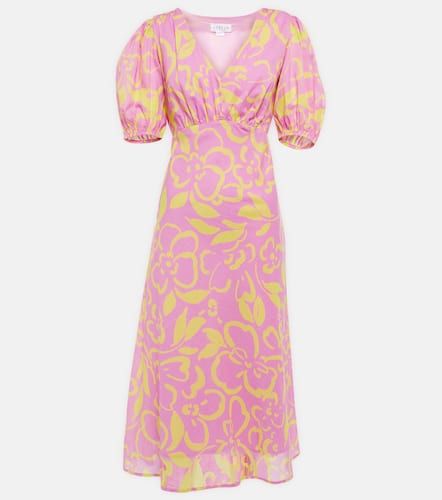 Robe midi Charlotte en coton à fleurs - Velvet - Modalova