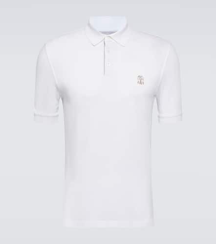 Cotton polo shirt - Brunello Cucinelli - Modalova