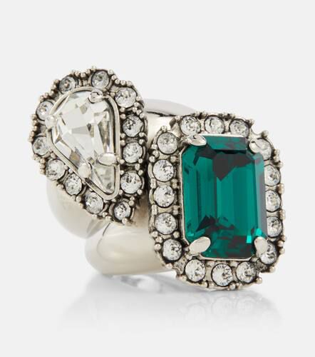 You & Me crystal-embellished ring - Saint Laurent - Modalova