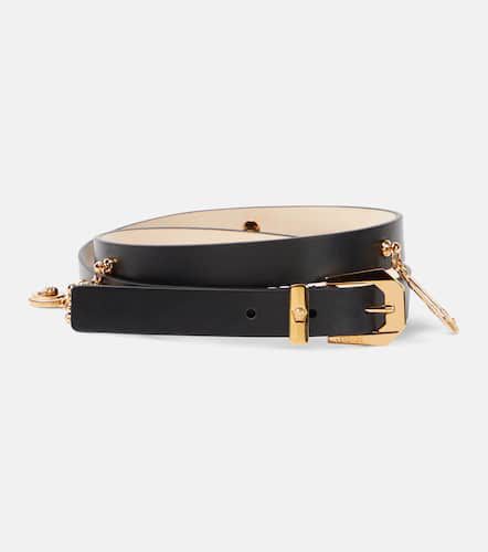 Medusa Heritage embellished leather belt - Versace - Modalova