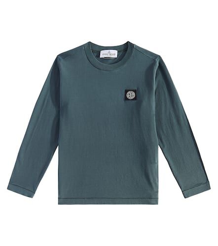 Compass cotton jersey T-shirt - Stone Island Junior - Modalova