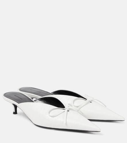 Balenciaga Knife Bow leather mules - Balenciaga - Modalova