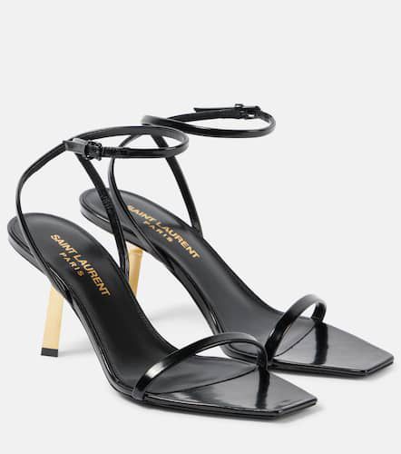 Lee 75 polished leather sandals - Saint Laurent - Modalova