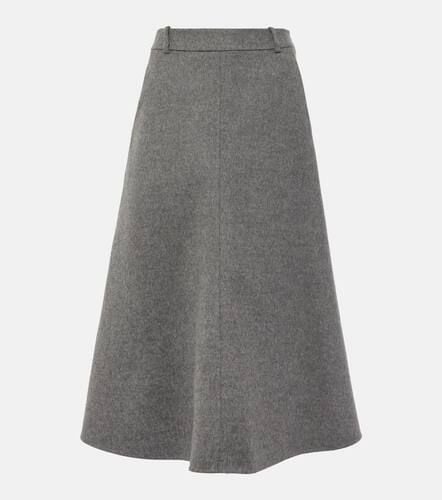 Mid-rise wool midi skirt - Brunello Cucinelli - Modalova