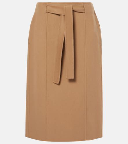 Alec belted wool midi skirt - 'S Max Mara - Modalova