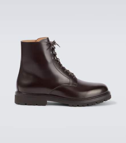 Botas con cordones de piel - Brunello Cucinelli - Modalova