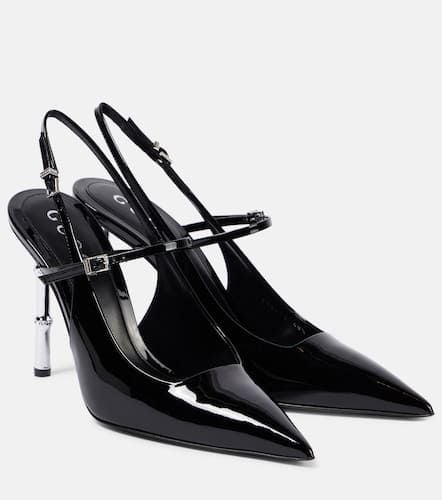 Patent leather slingback pumps - Gucci - Modalova