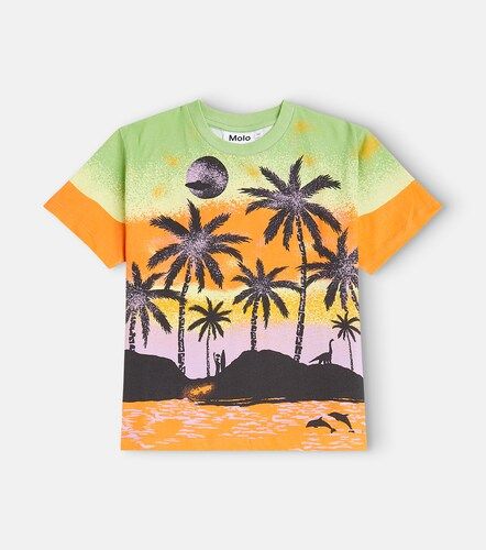 Camiseta Riley de jersey de algodón estampada - Molo - Modalova