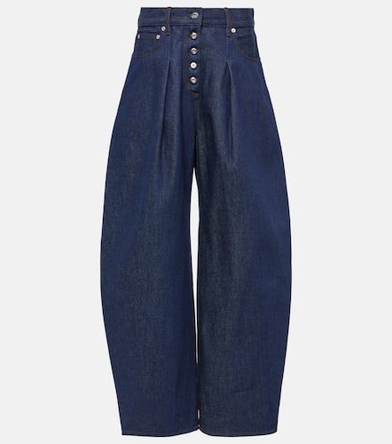 De-Nimes Ovalo high-rise wide-leg jeans - Jacquemus - Modalova