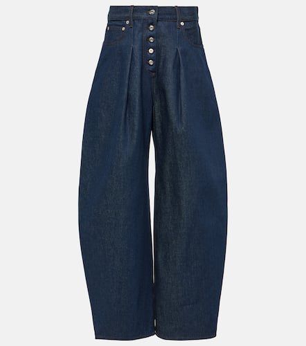 High-Rise Wide-Leg Jeans De-Nîmes Ovalo - Jacquemus - Modalova