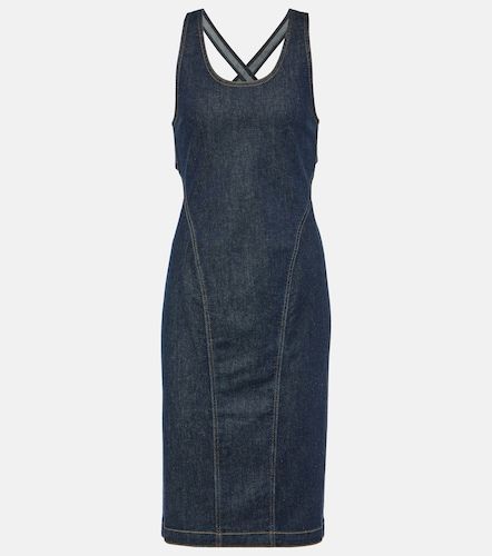 Alaïa Abito midi di jeans - Alaia - Modalova