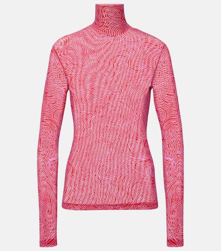 Dries Van Noten Mesh turtleneck top - Dries Van Noten - Modalova