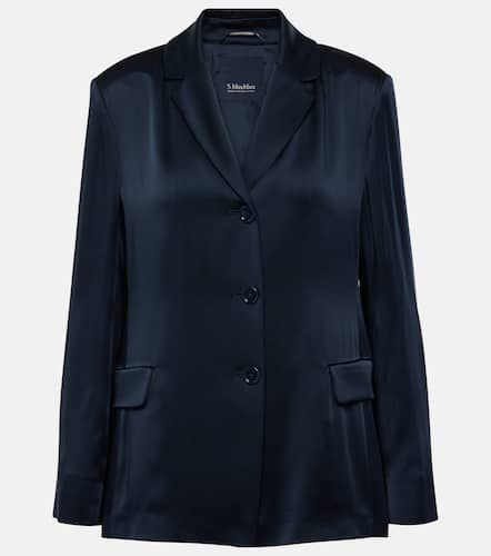 S Max Mara Guido satin blazer - 'S Max Mara - Modalova