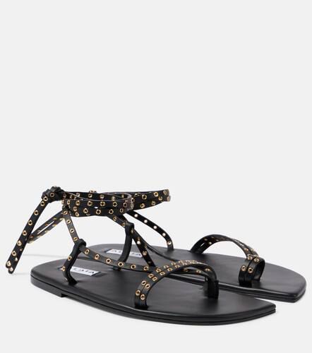 AlaÃ¯a Marsa embellished leather sandals - Alaia - Modalova