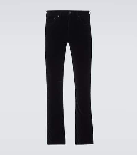 Cotton velvet bootcut pants - Tom Ford - Modalova