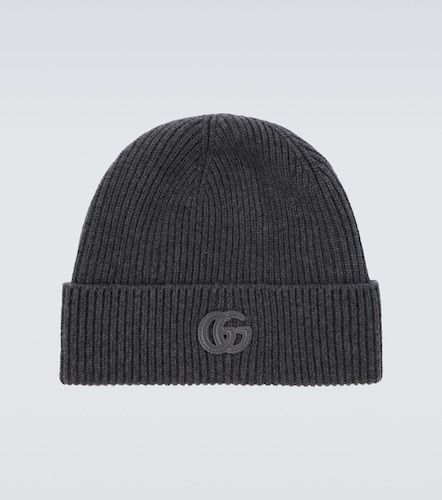 Gorro acanalado de cachemir con GG - Gucci - Modalova