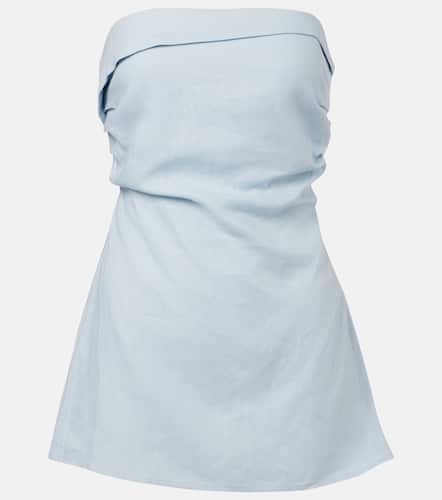 Boe Tunic strapless linen top - Faithfull - Modalova