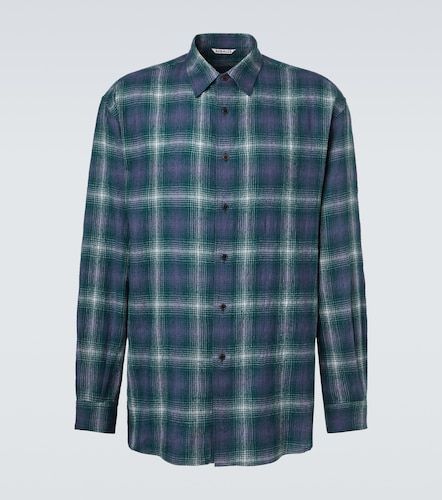Auralee Checked wool shirt - Auralee - Modalova