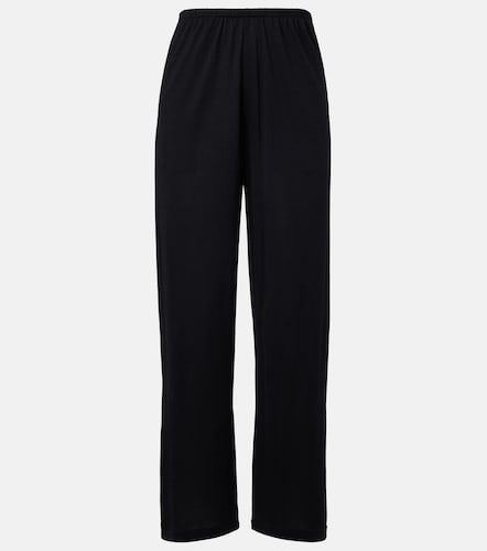Pantaloni regular in cotone e seta - Toteme - Modalova