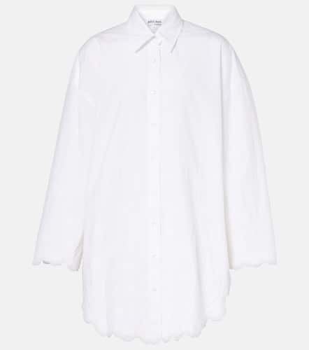 Floral cotton poplin shirt - Juliet Dunn - Modalova