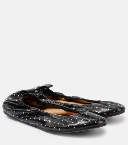 Belna embellished leather ballet flats - Isabel Marant - Modalova