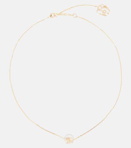 EKD -plated freshwater pearl chain necklace - Burberry - Modalova