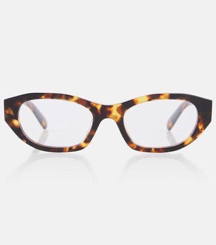 Miu Miu Gafas ovaladas con logo - Miu Miu - Modalova