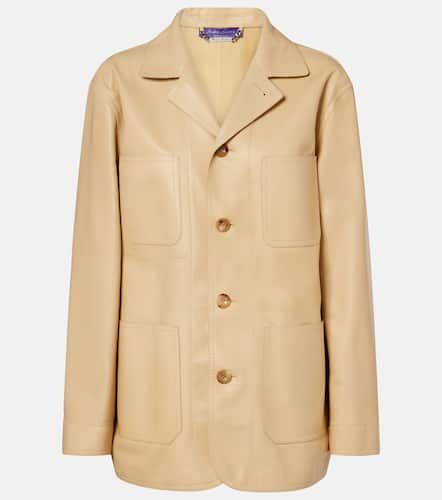Adrianna leather jacket - Ralph Lauren Collection - Modalova