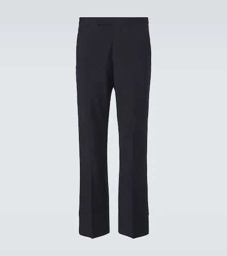 Pantaloni regular in lana e mohair - Prada - Modalova