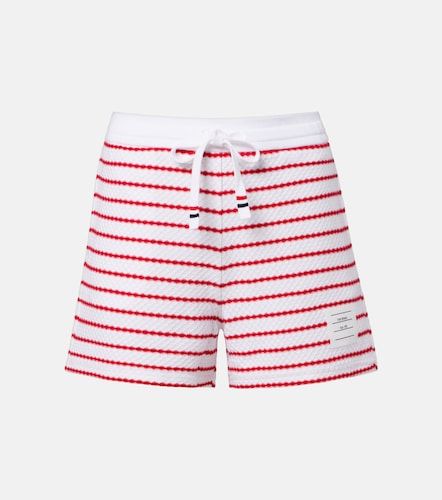 Shorts de algodón a rayas - Thom Browne - Modalova