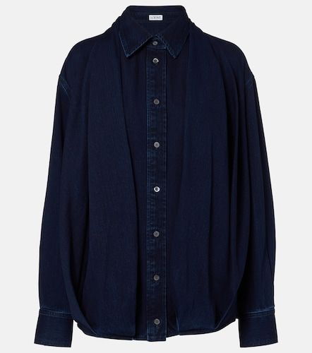 Loewe Camisa de denim drapeado - Loewe - Modalova