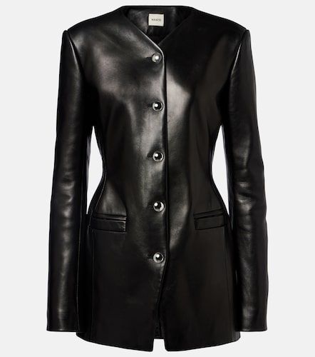 Khaite Naran leather jacket - Khaite - Modalova