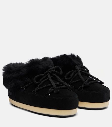 Mules Evx in suede con shearling - Moon Boot - Modalova