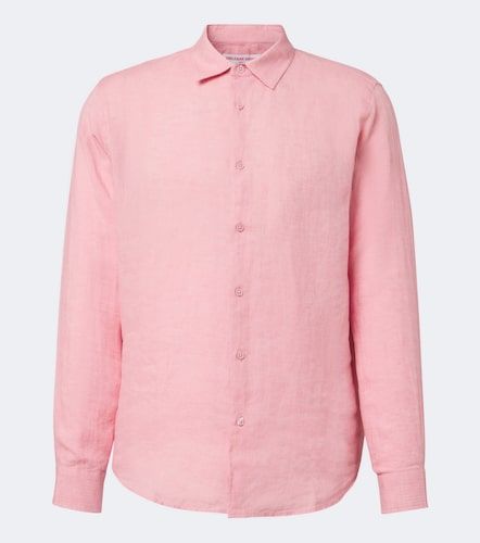 Orlebar Brown Camicia Giles in lino - Orlebar Brown - Modalova