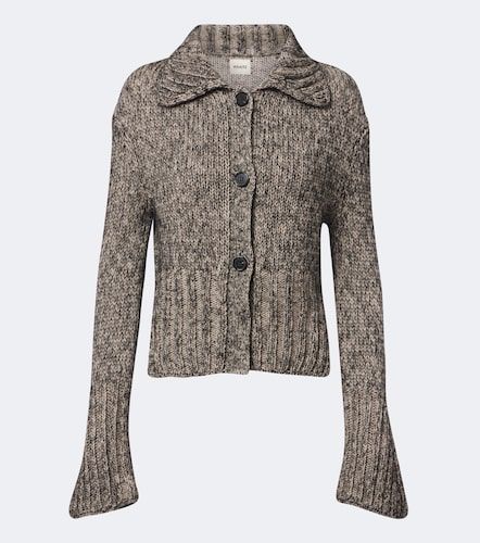 Cardigan Takeo in cashmere, mohair e seta - Khaite - Modalova