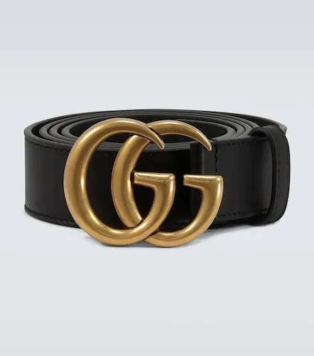 Leather belt with Double G buckle - Gucci - Modalova