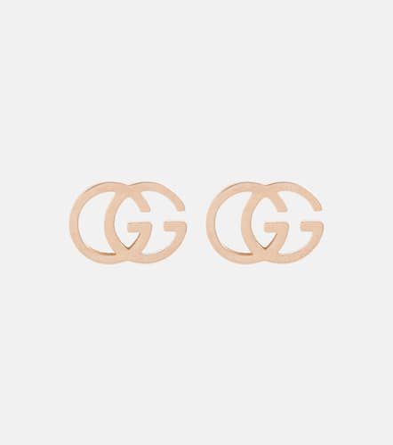 Gucci GG 18kt gold stud earrings - Gucci - Modalova