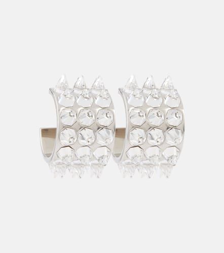 Karma crystal-embellished earrings - Amina Muaddi - Modalova