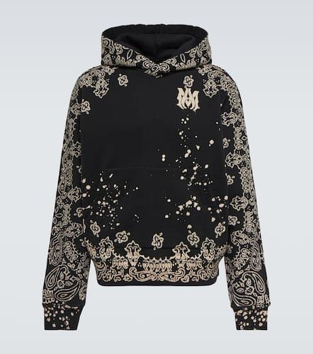 Amiri Bandana cotton jersey hoodie - Amiri - Modalova