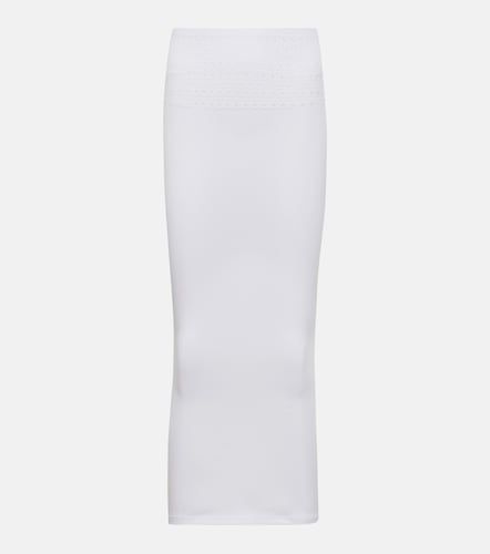 Alaia Cutout technical midi skirt - Alaia - Modalova