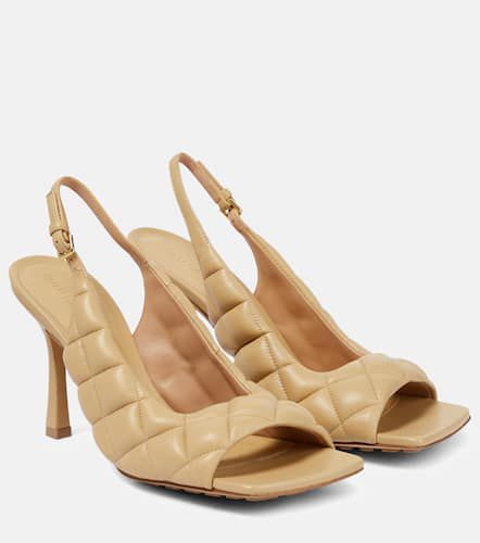 Padded leather slingback sandals - Bottega Veneta - Modalova