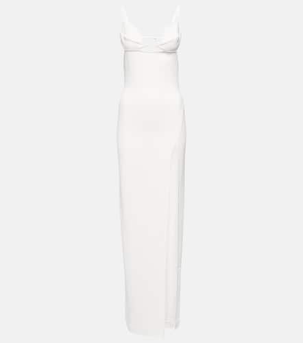 Bridal cutout crÃªpe gown - Nensi Dojaka - Modalova