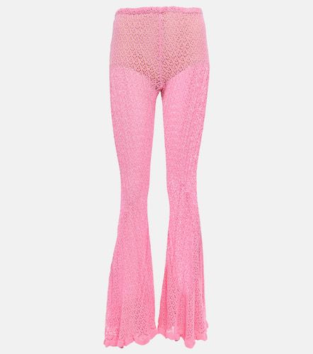 Blumarine Crochet flared pants - Blumarine - Modalova