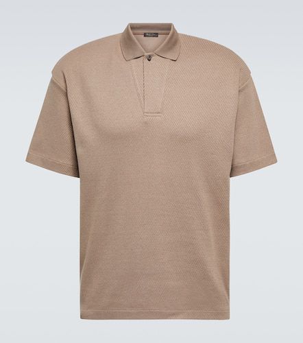 Cotton and linen polo shirt - Loro Piana - Modalova