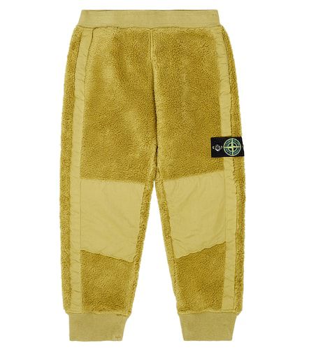 Cotton-blend sweatpants - Stone Island Junior - Modalova