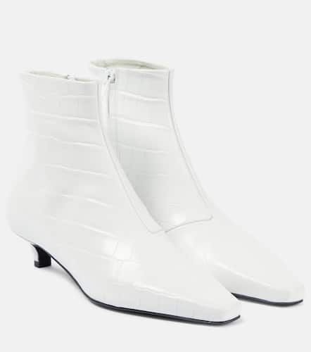Ankle Boots The Croco Slim aus Leder - Toteme - Modalova