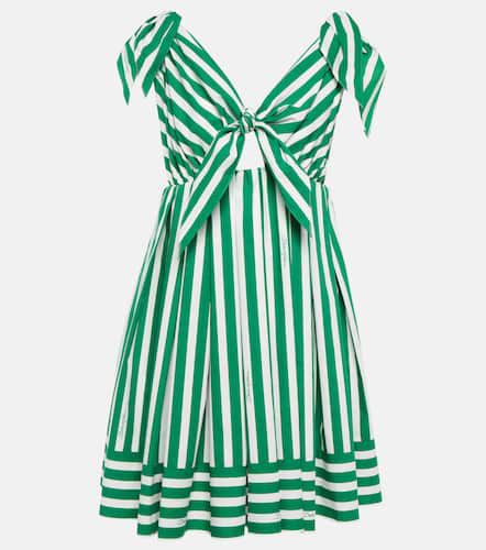 Portofino striped poplin minidress - Dolce&Gabbana - Modalova