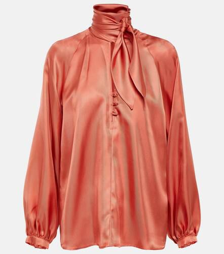 Max Mara Albenga silk slit blouse - Max Mara - Modalova